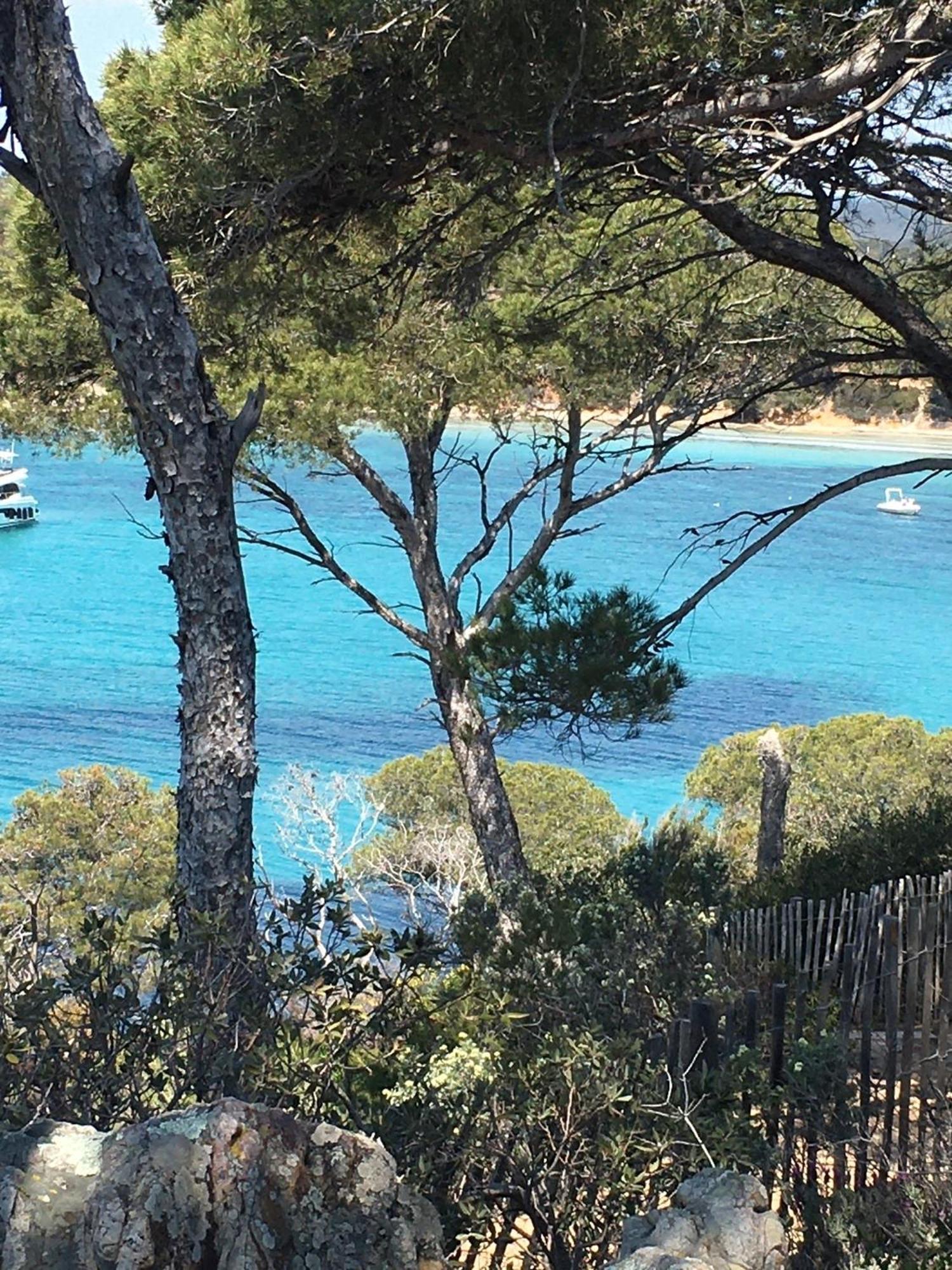 T3 Front De Mer Dernier Etage Vue Mer Petit Havre De Paix Pour Vos Vacances Emplacement Unique Vue Mer Panoramique A 180 Degres Pour Ce T3 En Face De La Plage Front De Mer Vue Sur Les Iles 5 Et Dernier Etage Avec Ascenseur Le Lavandou Exterior foto